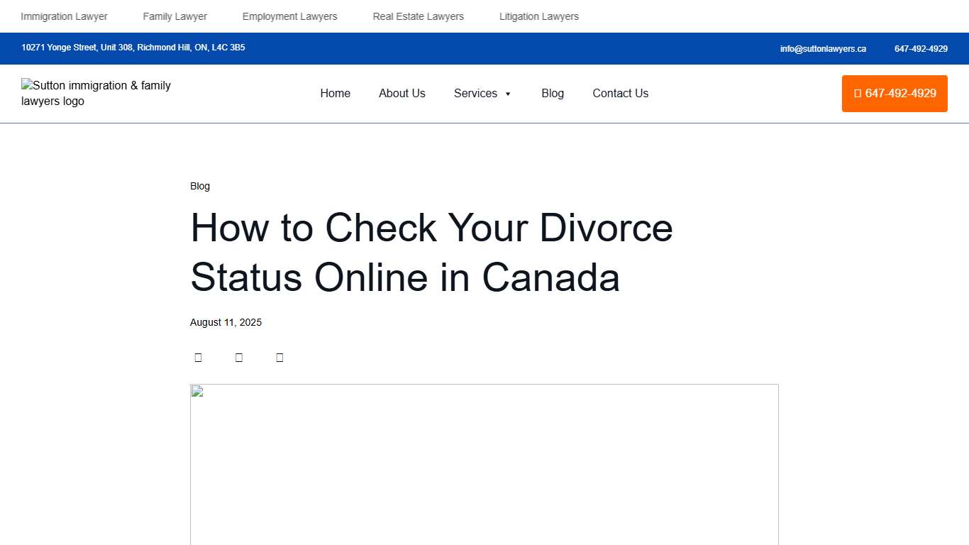 How to Check Your Divorce Status Online in Canada